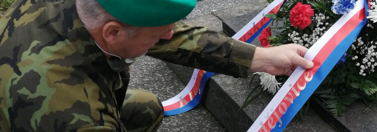 Pietní akt při příležitosti "Běhu pro válečné veterány 2020"