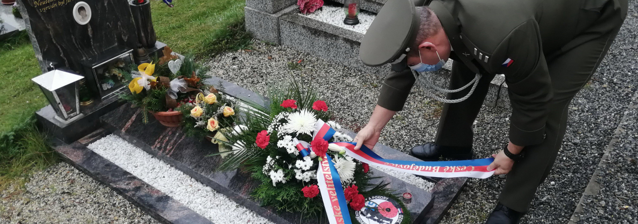 Příslušníci KVV České Budějovice si připomněli Den válečných veteránů