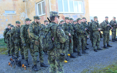 Rota před zahájením střelecké přípravy