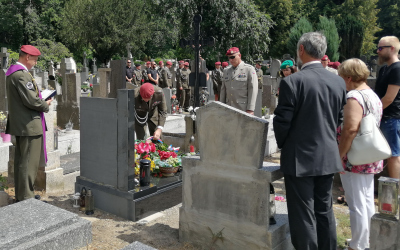 Velitel 42. mechanizovaného praporu podplukovník Daniel Cekul