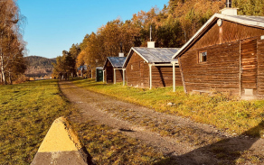 Opravený srubový tábor - radost bydlet