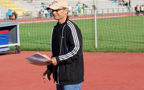 Hlavní pořadatel Bc. Petr Koblic byl všude