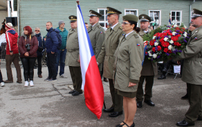 Hlavní ceremoniál v bývalém koncentračním táboře Mauthausen