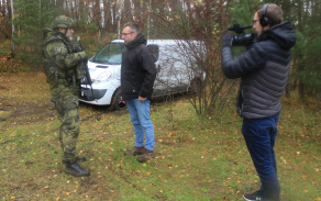 Poručík Ota Nevšímal v palbě otázek