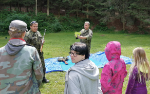 Jak správně zamířit pomůže vysvětlit i názorná pomůcka