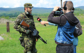 Svobodník Roba v hledáčku redaktorů Jihočeské televize