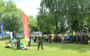Vše je připraveno k závěrečnému ceremoniálu.