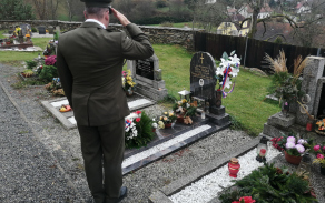 Příslušníci KVV České Budějovice si připomněli Den válečných veteránů