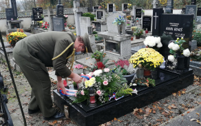 Příslušníci KVV České Budějovice si připomněli Den válečných veteránů