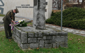 Příslušníci KVV České Budějovice si připomněli Den válečných veteránů