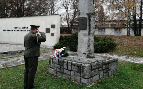 Příslušníci KVV České Budějovice si připomněli Den válečných veteránů
